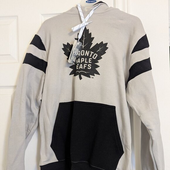 Calhoun Surf & Skate Toronto Maples Leafs Mens Varsity Hoodie (New With Tags) - Picture 2 of 4